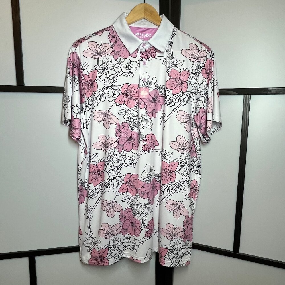 Pins & Aces Golf Polo Shirt